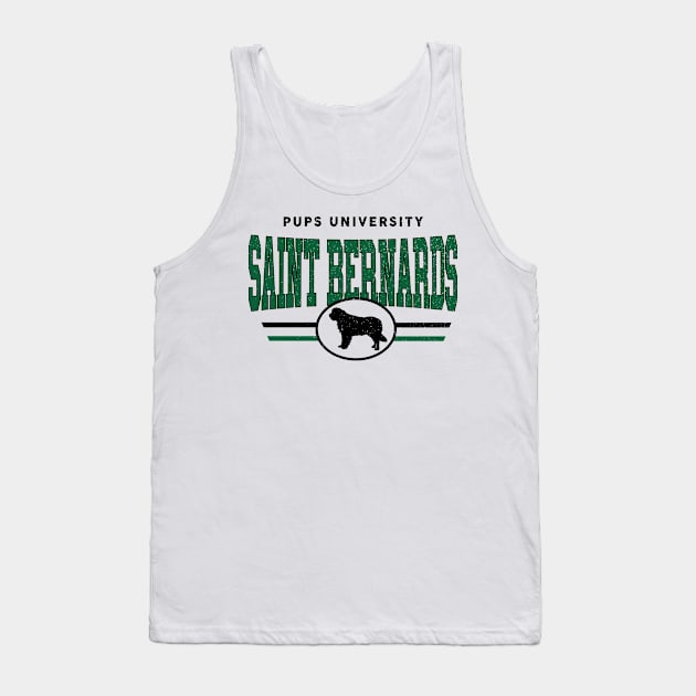 Saint Bernards - Pups U Tank Top by InspiredQuotes